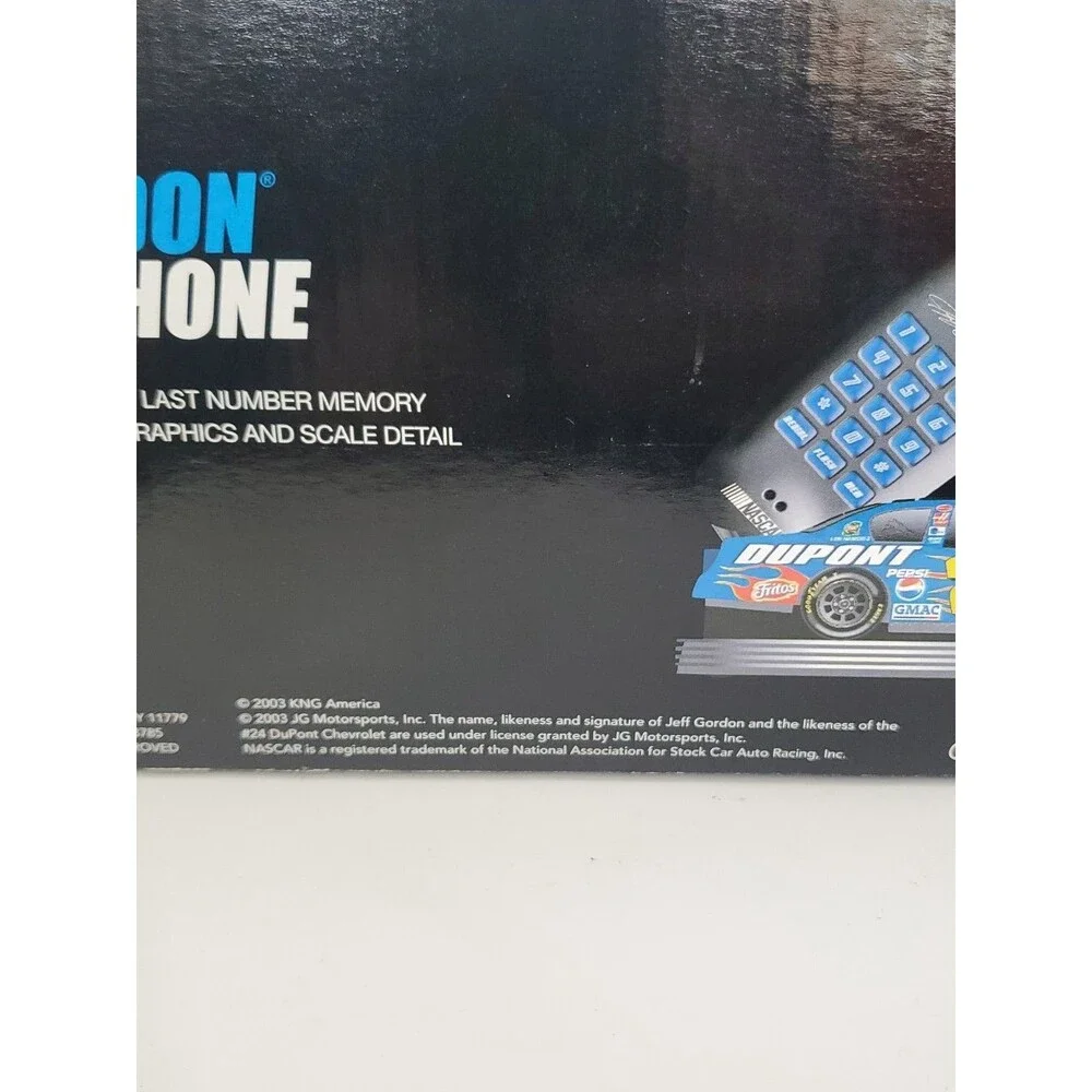 Phone - Jeff Gordon Driver/NIB/Nascar/#24/KNG America 2003/Dupont/Stock Car/Race